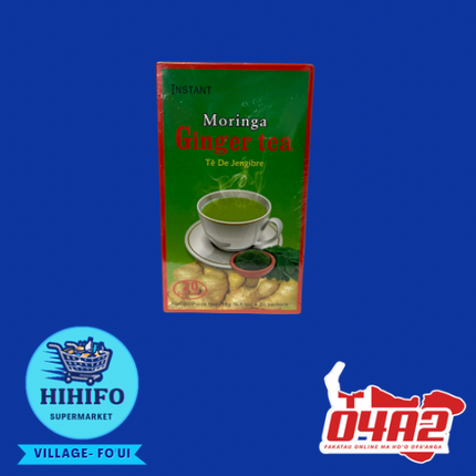 Moringa Ginger Tea (Puha Tea Moringa) - PICK UP FROM HIHIFO SUPERMARKET, FO'UI"