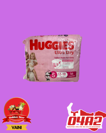 Huggies Diapers Size 5 - “PICK UP FROM GOLDEN STAR IN VAINI”