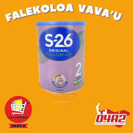 S-26 Original Follow-On 900g - "PICK UP FROM Z&F HANGA KI POUONO, NEIAFU VAVA'U"