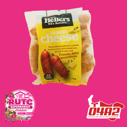 Top Hat / Polonies Saveloys Sausage 1kg - “PICK UP FROM RUTC SUPERMARKET, HALALEVA”