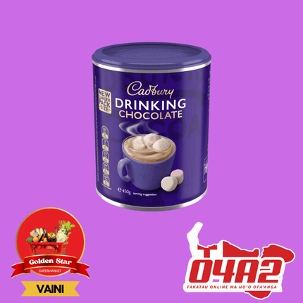 Cadbury Drinking Chocolate 450g - "PICK UP FROM GOLDEN STAR, VAINI TONGATAPU"