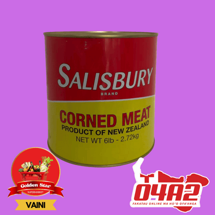 Salisbury Corned Meat 6lb - "PICK UP FROM GOLDEN STAR, VAINI TONGATAPU"