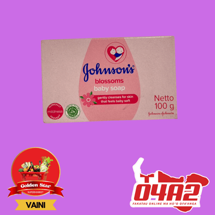 Johnson’s Baby Soap (Koa Kaukau) 100g - "PICK UP FROM GOLDEN STAR, VAINI TONGATAPU"