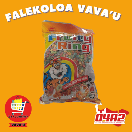 Fruity Ring Cereal - "PICK UP FROM Z&F HANGA KI POUONO, NEIAFU VAVA'U"