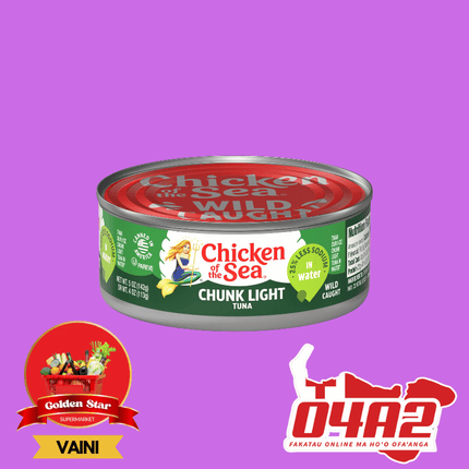 Chicken of the sea Tuna - "PICK UP FROM GOLDEN STAR, VAINI TONGATAPU"