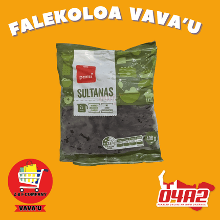 Sul Tanas 400g - "PICK UP FROM Z&F HANGA KI POUONO, NEIAFU VAVA'U"