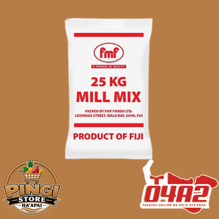 Mill Mix 25kg - "PICK UP FROM PINGI STORE, HA'APAI"