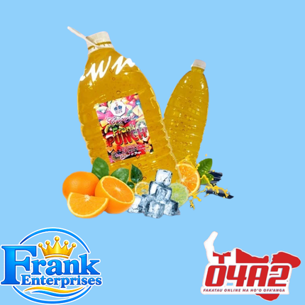 Orange Mango Punch 5Ltr - “PICK UP FROM FRANK ENTERPRISE LTD, MA’UFANGA”