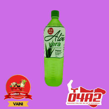 Hina Inu Aloe Vera Drink 1.5L - "PICK UP FROM GOLDEN STAR, VAINI TONGATAPU"
