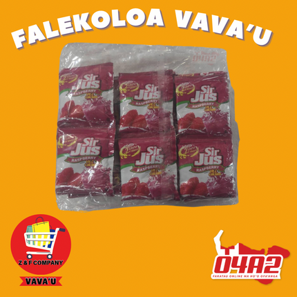 Sir Jus Package - "PICK UP FROM Z&F HANGA KI POUONO, NEIAFU VAVA'U"