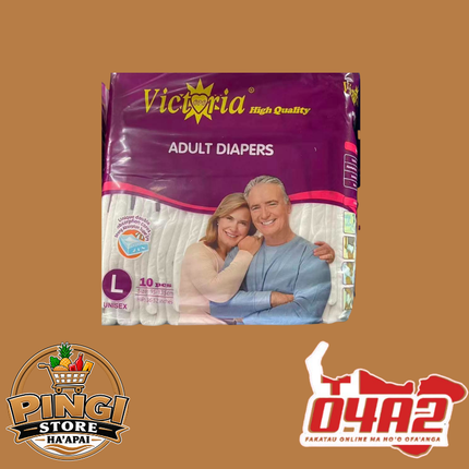 Adult Diapers Large - "PICK UP FROM PINGI STORE, HA'APAI"