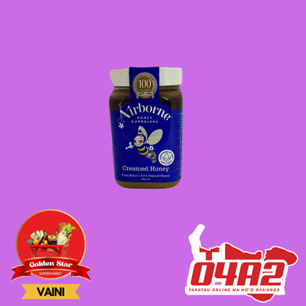 Creamed Honey 500g - "PICK UP FROM GOLDEN STAR, VAINI TONGATAPU"
