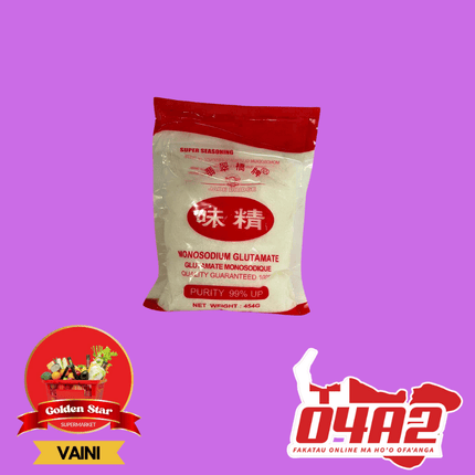 Monosodium Glutamate 454g - "PICK UP FROM GOLDEN STAR, VAINI TONGATAPU"