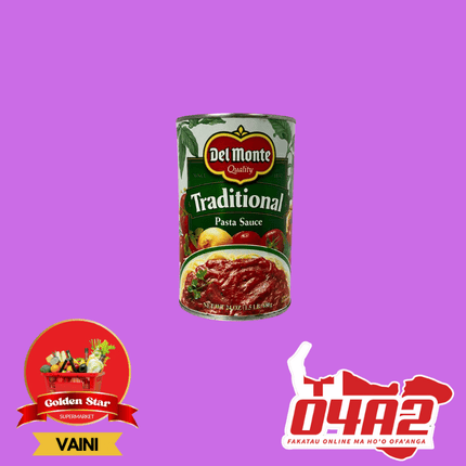 Traditional Pasta Sauce 680g - "PICK UP FROM GOLDEN STAR, VAINI TONGATAPU"