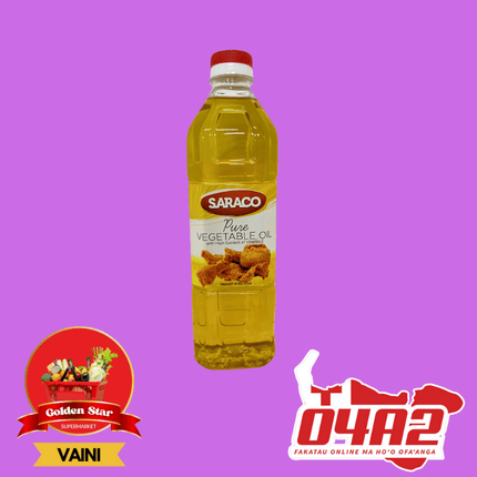 SARACO Pure Vegetable - "PICK UP FROM GOLDEN STAR, VAINI TONGATAPU"