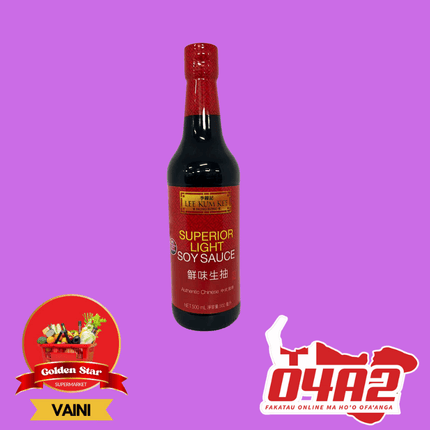 Superior Light Soy Sauce 500ml - "PICK UP FROM GOLDEN STAR, VAINI TONGATAPU"