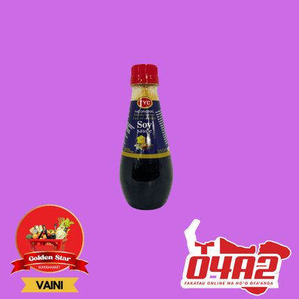 TYT Soy sauce 350ml - "PICK UP FROM GOLDEN STAR, VAINI TONGATAPU"