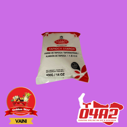 Tapioca Starch 400g - "PICK UP FROM GOLDEN STAR, VAINI TONGATAPU"