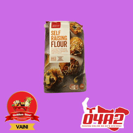 Self Raising Flour 1.5kg - "PICK UP FROM GOLDEN STAR, VAINI TONGATAPU"