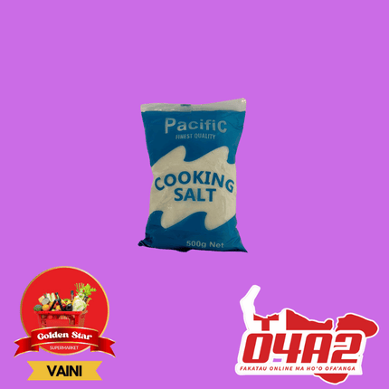 Cooking Salt 500g - "PICK UP FROM GOLDEN STAR, VAINI TONGATAPU"