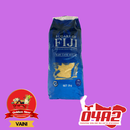 Suka Fisi (Raw Cane Sugar) 2kg Out of Stock - "PICK UP FROM GOLDEN STAR, VAINI TONGATAPU"