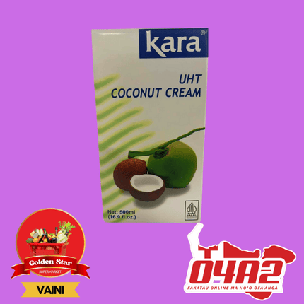 UHT Coconut Cream 500ml - "PICK UP FROM GOLDEN STAR, VAINI TONGATAPU"