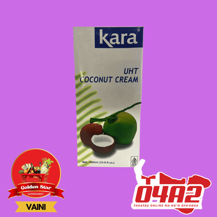 UHT Coconut Cream 1000ml - "PICK UP FROM GOLDEN STAR, VAINI TONGATAPU"