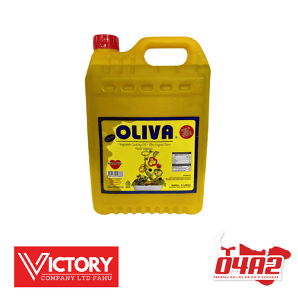 Oliva Vegetable Cooking Oil 5L Lolo Ngaahi kai - "PICK UP FROM VICTORY SUPERMARKET & WHOLESALE, PAHU"