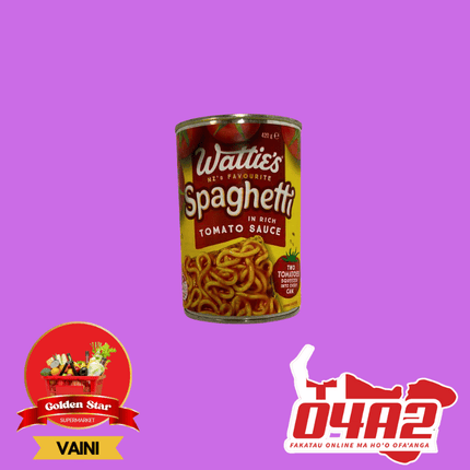Spaghetti 420g - "PICK UP FROM GOLDEN STAR, VAINI TONGATAPU"