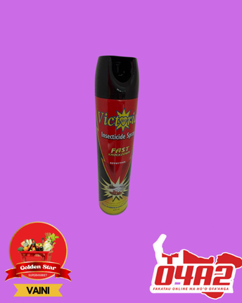Victoria Insecticide Spray - "PICK UP FROM GOLDEN STAR, VAINI TONGATAPU”