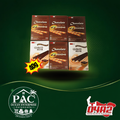 Chocolate Wafer Stick 40g - "PICK UP FROM PAC OCEAN ENTERPRISE STORE in PATANGATA"