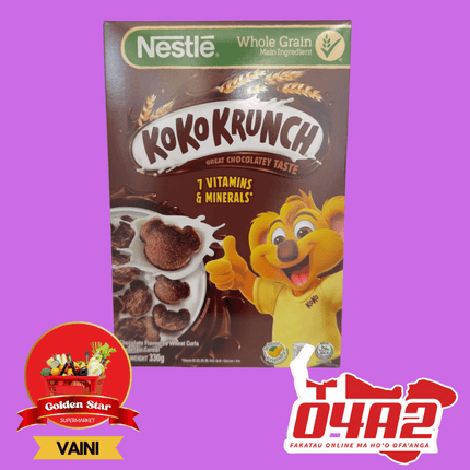 Nestle Koko Krunch 330g - "PICK UP FROM GOLDEN STAR, VAINI TONGATAPU"
