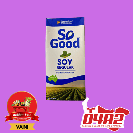 Soy Good Soy Milk - "PICK UP FROM GOLDEN STAR, VAINI TONGATAPU"