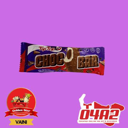 Tip Top Choc Bar - "PICK UP FROM GOLDEN STAR, VAINI TONGATAPU"