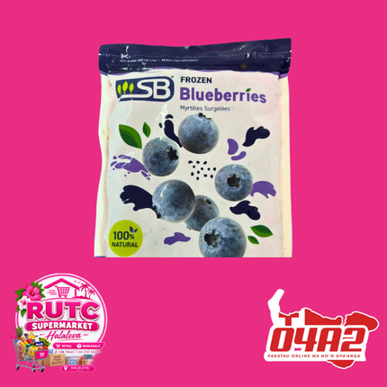 Ku Frozen Blueberries 1kg - “PICK UP FROM RUTC SUPERMARKET, HALALEVA”