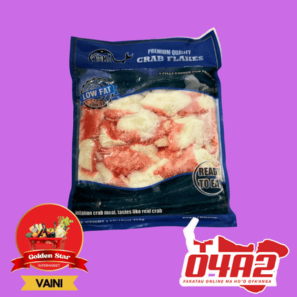 Crab Flakes 454g - "PICK UP FROM GOLDEN STAR, VAINI TONGATAPU"