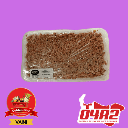 Beef Mince 500g (Out of Stock) - "PICK UP FROM GOLDEN STAR, VAINI TONGATAPU"