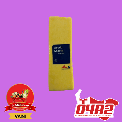 Gouda Cheese 2Kg (Out of Stock) - "PICK UP FROM GOLDEN STAR, VAINI TONGATAPU"