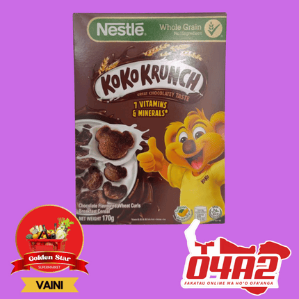 Nestle Koko Krunch 170g - "PICK UP FROM GOLDEN STAR, VAINI TONGATAPU"