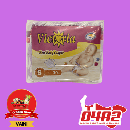 Victoria Diaper Small - "PICK UP FROM GOLDEN STAR, VAINI TONGATAPU"