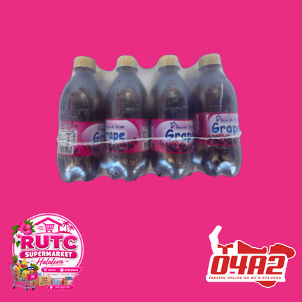 Grape Drink Tray (12 bottle) - “PICK UP FROM RUTC SUPERMARKET, HALALEVA”