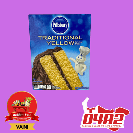 Pillsbury Traditional Yellow 432g - "PICK UP FROM GOLDEN STAR, VAINI TONGATAPU"