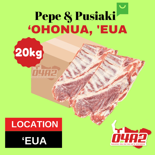 Sipi Talavou Kapakapa (Lamb Pure Flap Frozen) 20kg - "PICK UP FROM PEPE & PUSIAKI, 'OHONUA, 'EUA"