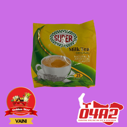 Super Milk Tea Original 25 Sticks 450g - "PICK UP FROM GOLDEN STAR, VAINI TONGATAPU"