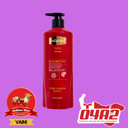 Solgood Hair Care Shampoo 500ml - "PICK UP FROM GOLDEN STAR, VAINI TONGATAPU"