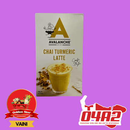 Avalanche Chai Tumeric Latte Cafe Style 200g - "PICK UP FROM GOLDEN STAR, VAINI TONGATAPU"