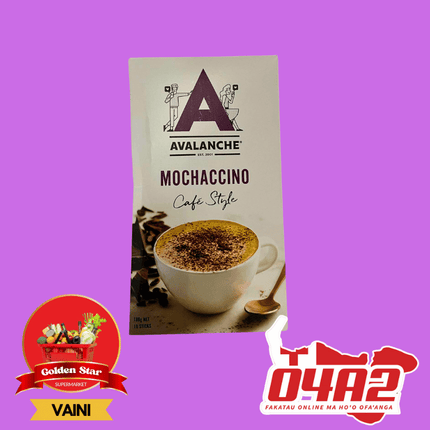 Avalanche Mochaccino Cafe Style 160g - "PICK UP FROM GOLDEN STAR, VAINI TONGATAPU"