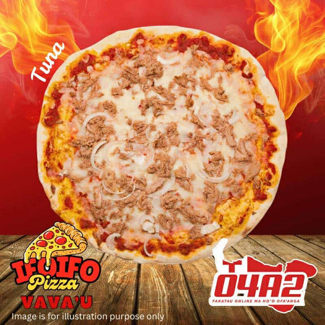 Tuna  - "PICK UP FROM IFOIFO PIZZA AT NEIAFU I MUI HE CUSTOMS I UAFU"
