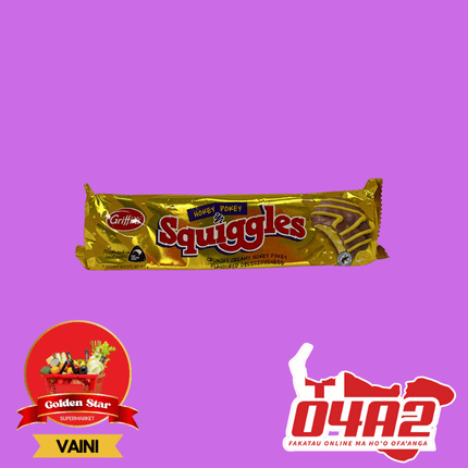 Honey Pokey Squiggles 2.5g (Out of Stock) - "PICK UP FROM GOLDEN STAR, VAINI TONGATAPU"