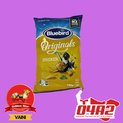 Bluebird Ready Salted Flavor 150g - "PICK UP FROM GOLDEN STAR, VAINI TONGATAPU"